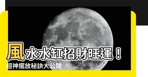 水缸风水|【水缸風水】擺對水缸，財運亨通！揭密風水水缸的最佳擺法